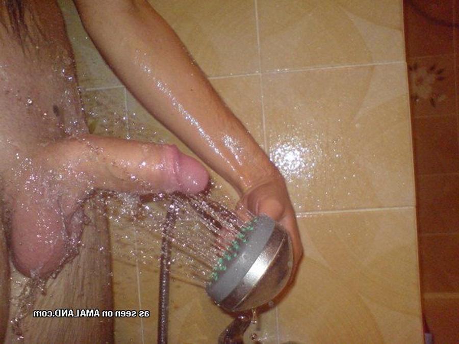 15P Horny twink stroking his cock in the toilet