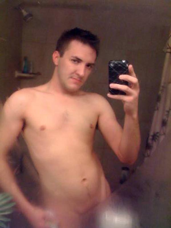 16P Pics of naked gay guy obsessing his cock
