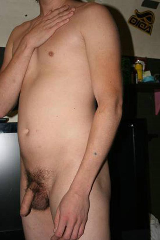 16P Pics of naked gay guy obsessing his cock