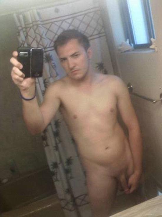 16P Pics of naked gay guy obsessing his cock