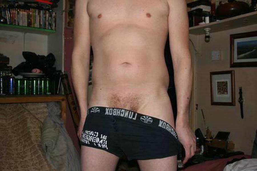 16P Pics of naked gay guy obsessing his cock