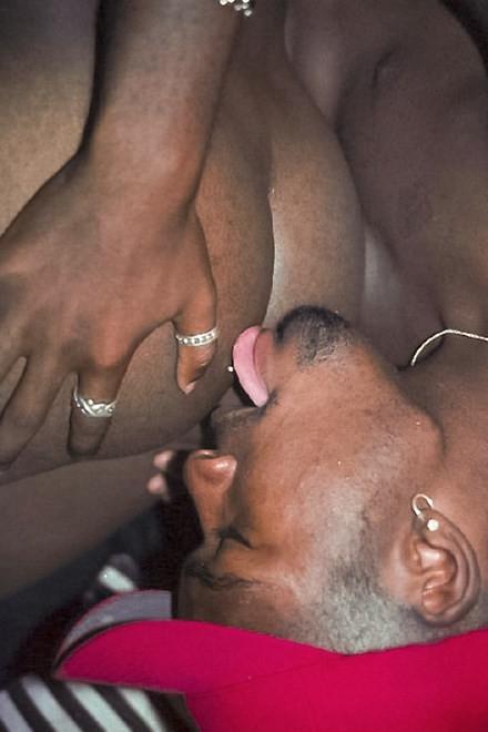 20P Two ebony knights enjoy mutual sucking and rimming and fucking