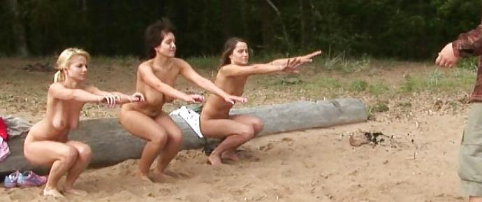 25P Personal Training special naked exercises.... humiliation