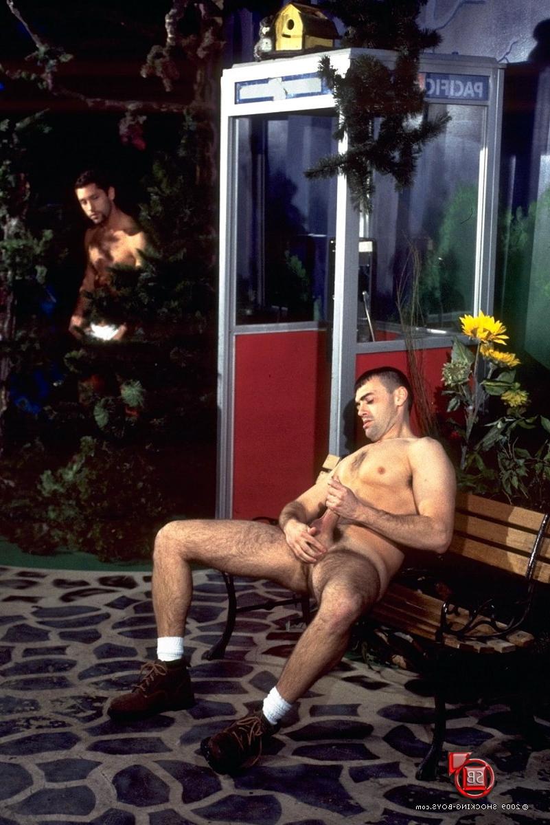 10P Young man licking some balls, cocks and a shocking tongue-in-the-hole game, deep