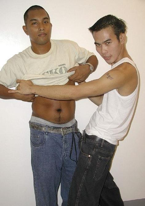 20P Asian twinks stripping, sucking n bareback riding on the floor