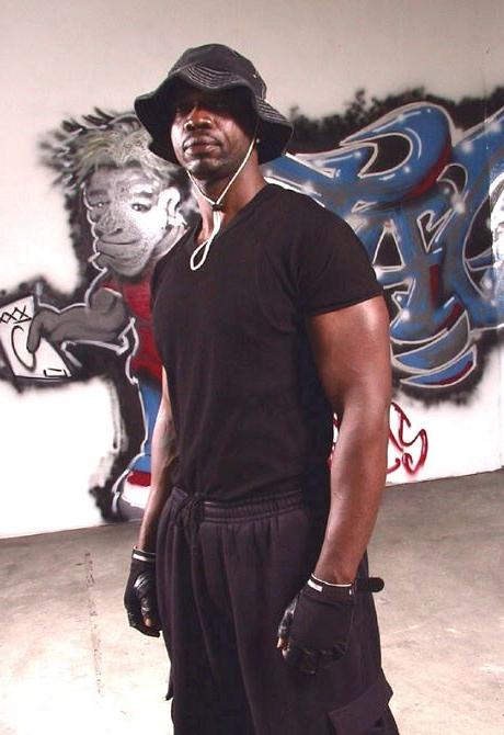20P Black mature muscle dude stripping and showing off