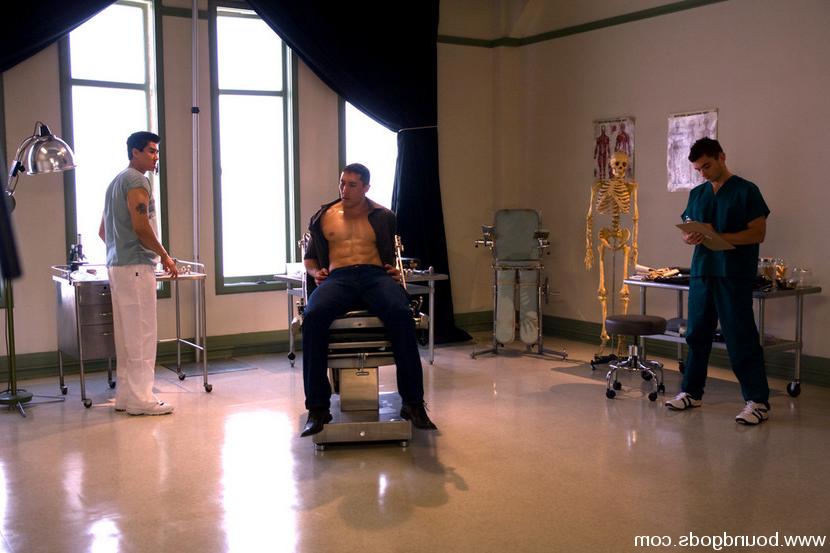 15P Muscle stud gets a physical exam then he gets bound and humiliat