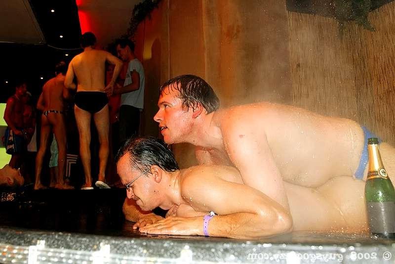 20P Gays ravaging studs bottoms with a big cucumber