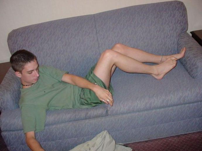 16P tender student erotic pranks in his house