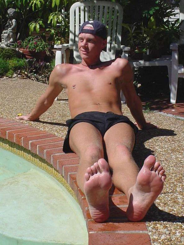 16P spicy twink student relaxing naked outdoor at a vacation