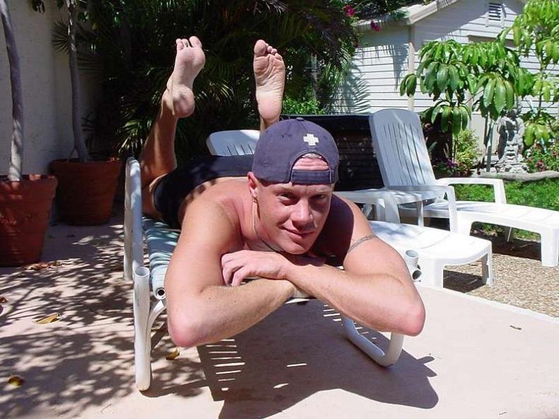 16P spicy twink student relaxing naked outdoor at a vacation