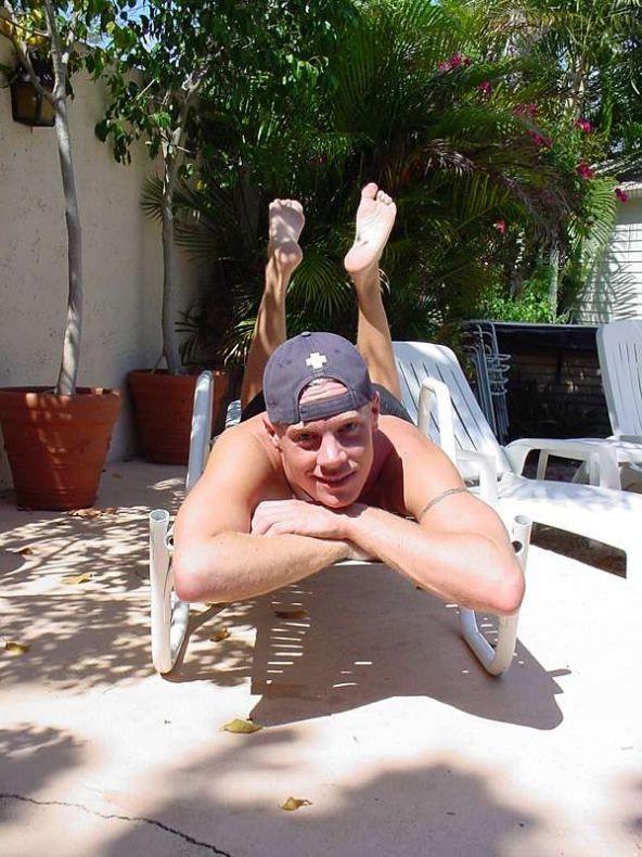 16P spicy twink student relaxing naked outdoor at a vacation
