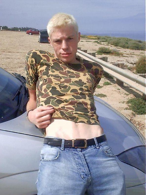 16P blonde student impudent masturbating outdoor