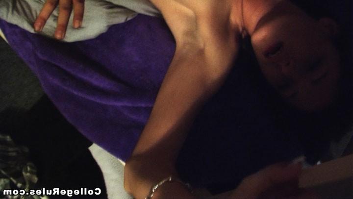 15P College teen girl is getting pounded by her newly boyfriend