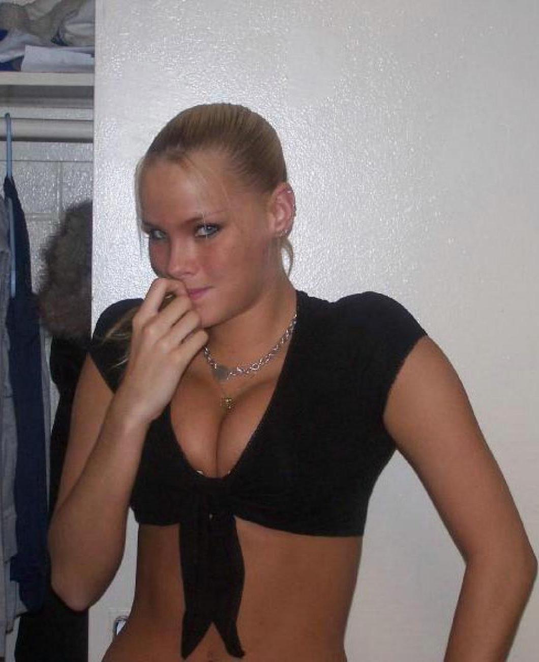 15P Pictures of wild teens displaying their big boobs