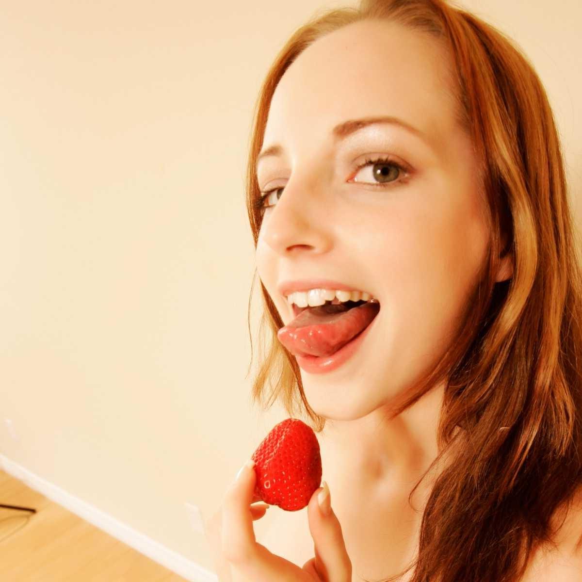 20P Tiny Tabitha strawberry balls of well you get the idea and this hot tiny teen wi