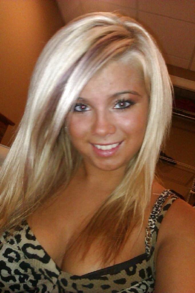 25P Tanned Busty Blonde Teen