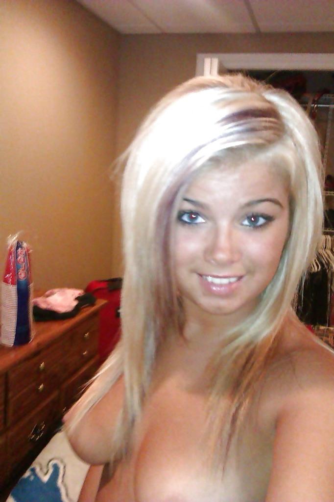 25P Tanned Busty Blonde Teen