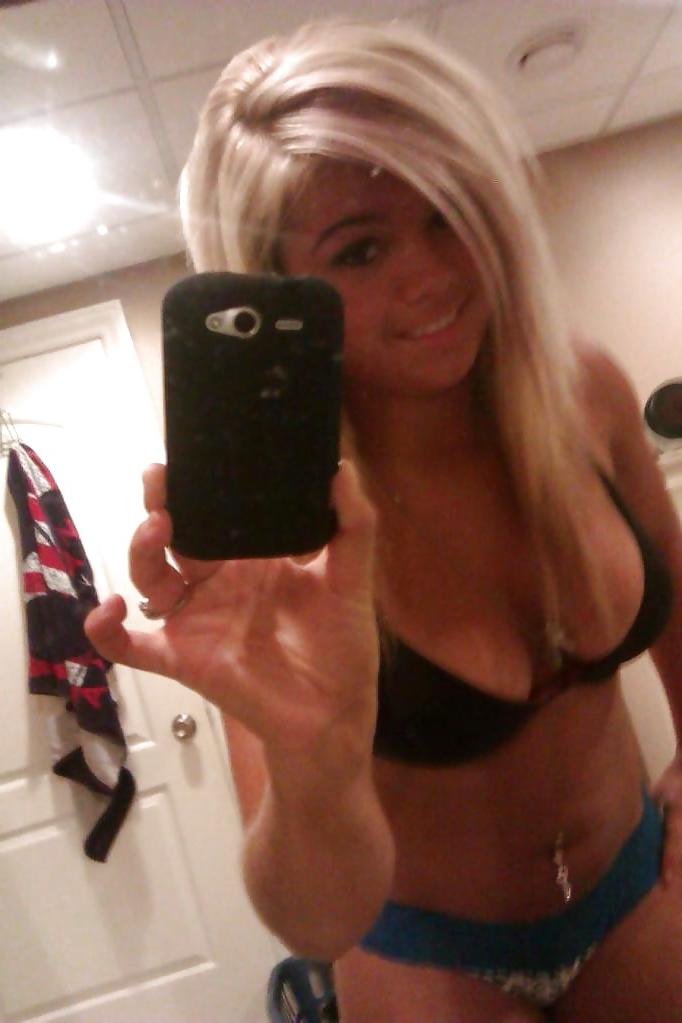 25P Tanned Busty Blonde Teen
