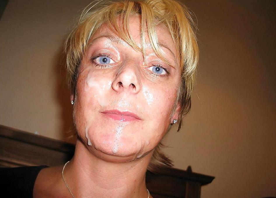 25P HORNY GANGBANG SLUT - FACIALED AND DRINKING