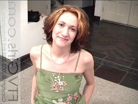 22P Redhead swallowing marbles with pussy