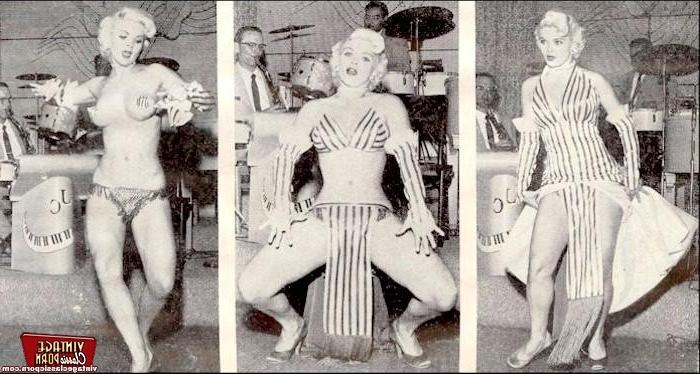 12P Topless dancer Candy Barr showing her fine body
