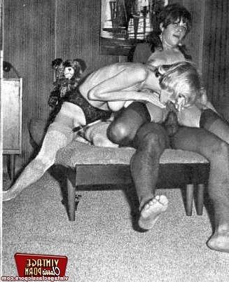 12P Real vintage naked horny swingers fucking pictures