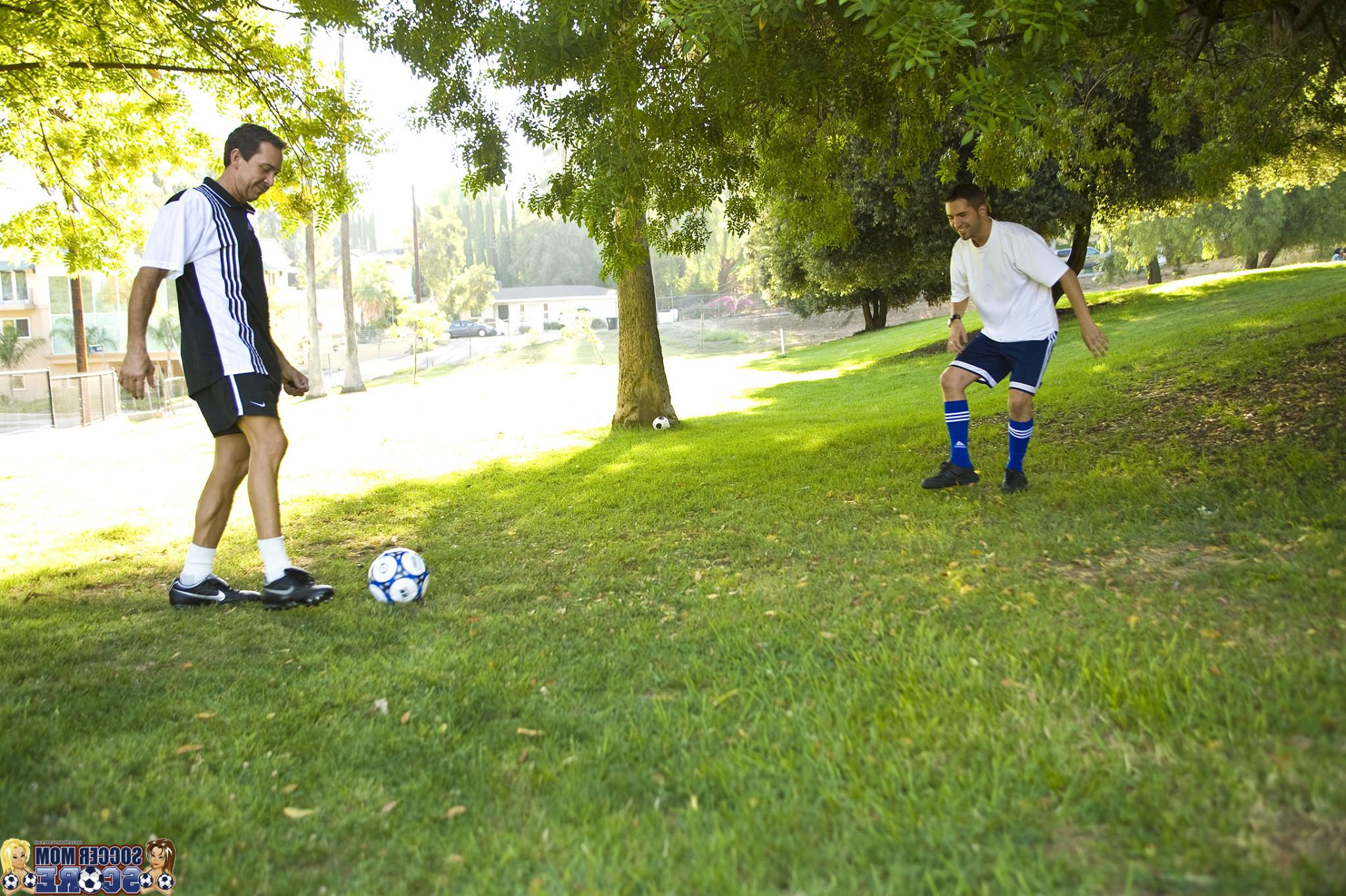 18P MILF Felony Foreplay tag teamed by two soccer studs