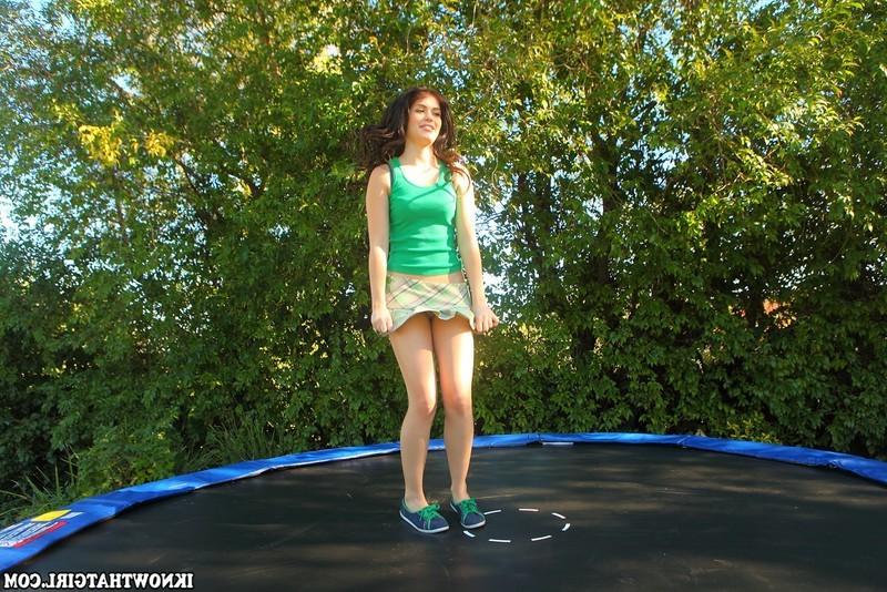 16P Horny babe fucks and sucks a big rod outdoors in Point of View