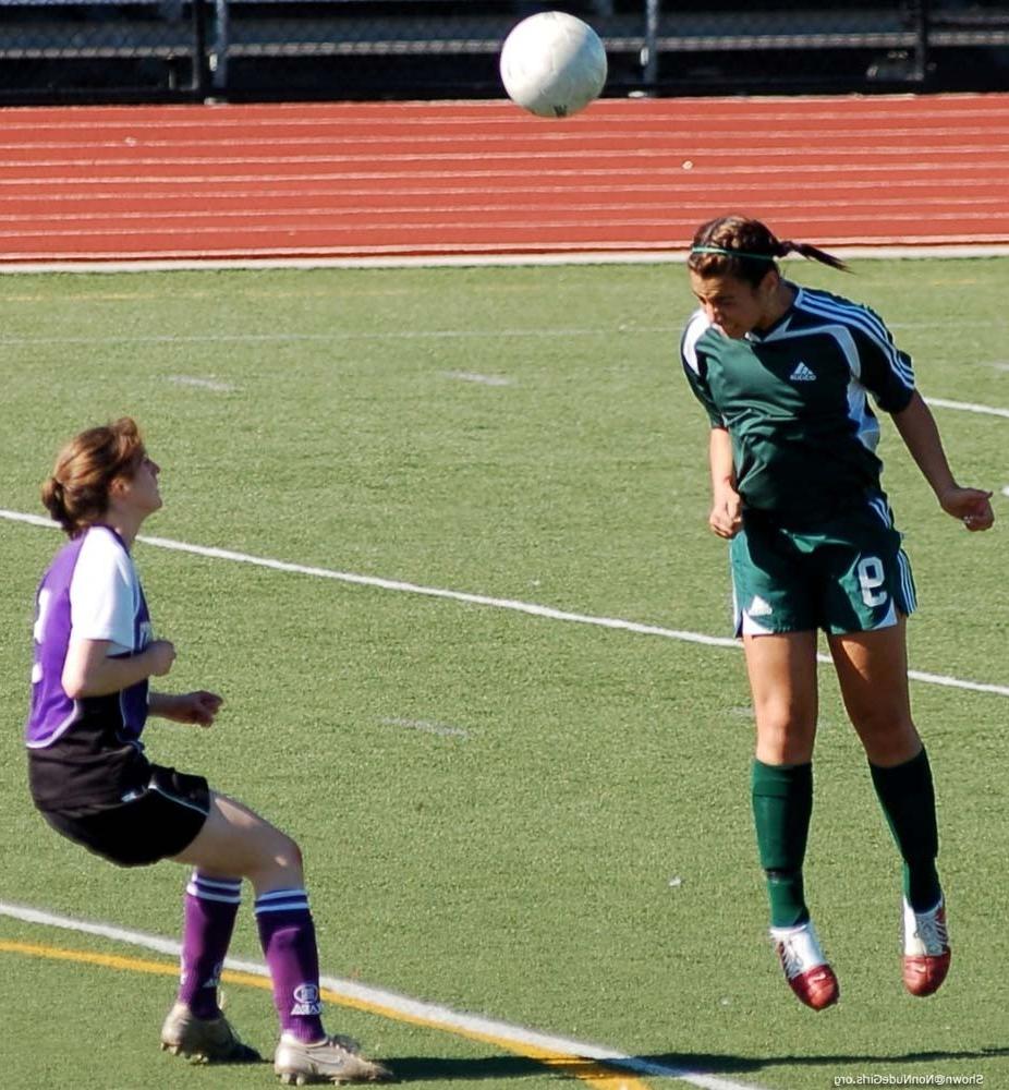 20P Teen girls playing soccer