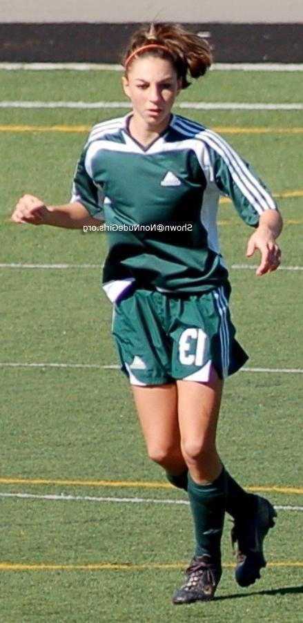 20P Teen girls playing soccer
