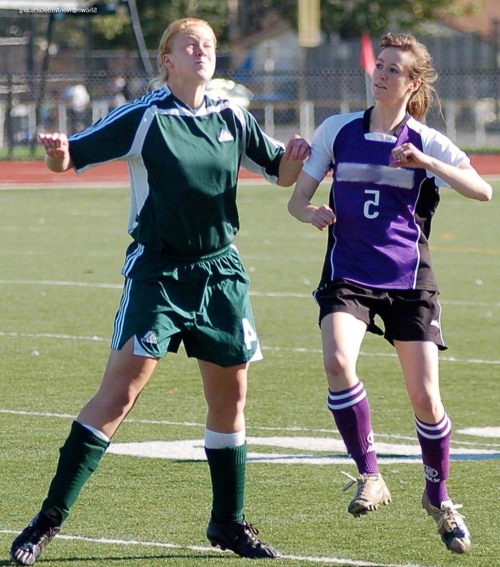 20P Teen girls playing soccer