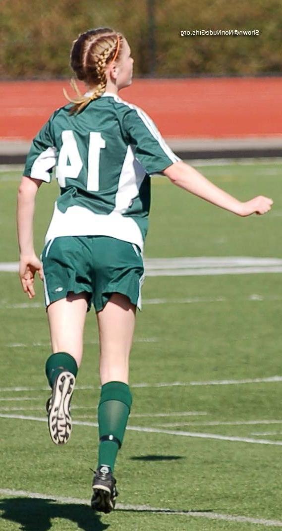 20P Teen girls playing soccer