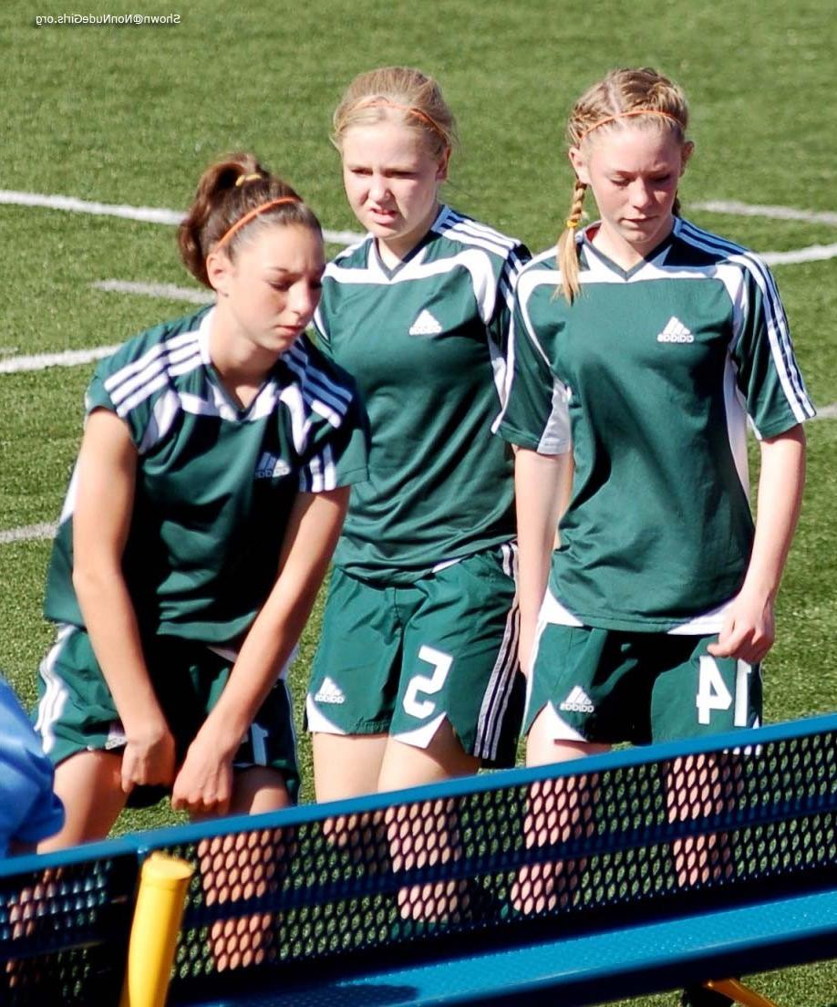 20P Teen girls playing soccer