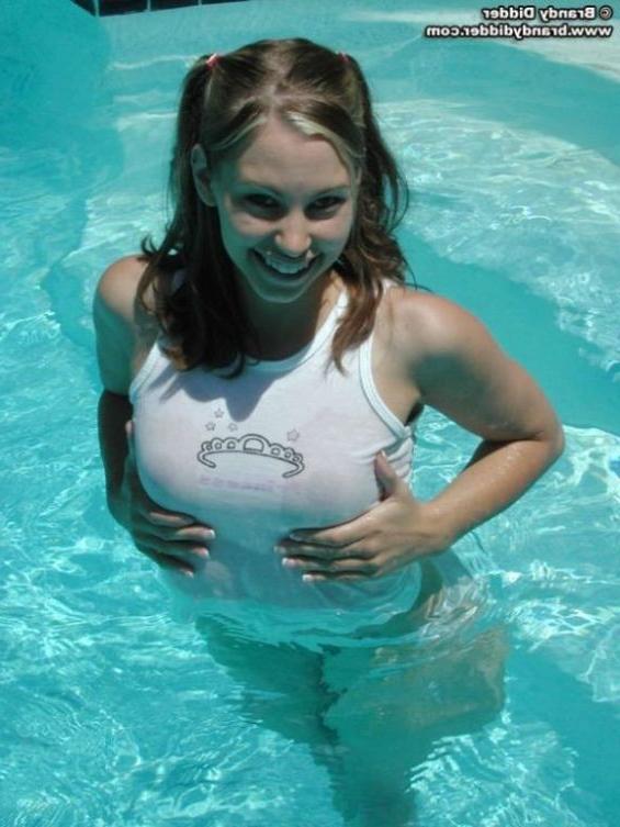 16P Eighteen year old in a swimming pool