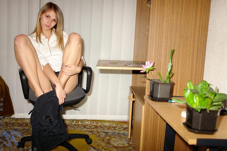 13P Awesome fresh brunette with tan lines on sexy body teasing nude on chair