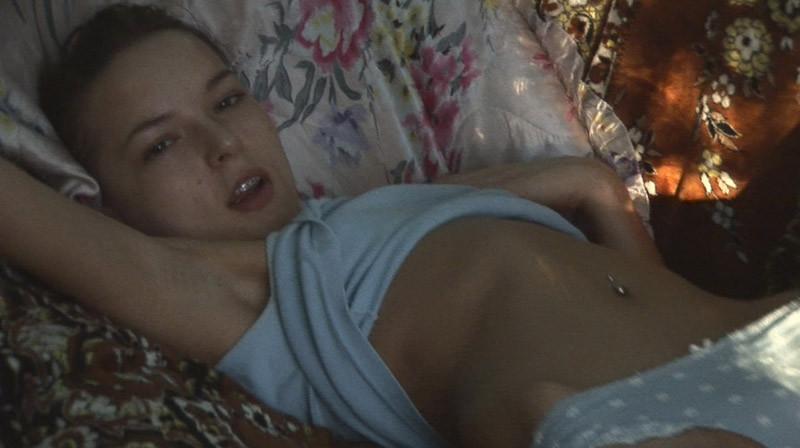 17P Petite teen takes messy facial after hot fucking and sucking