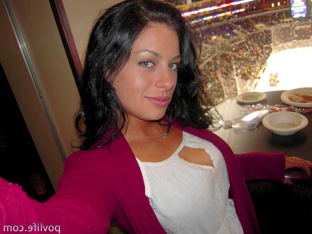 10P Brunette babe with big tits Angelica Raven POV blowjob titfuck