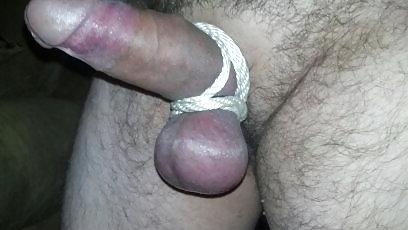 7P My tied balls...