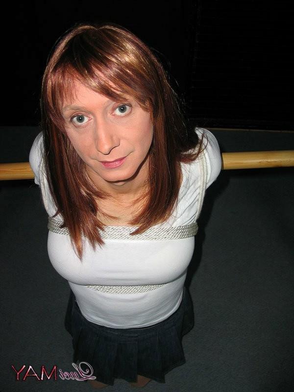 12P Tranny bound to a pole