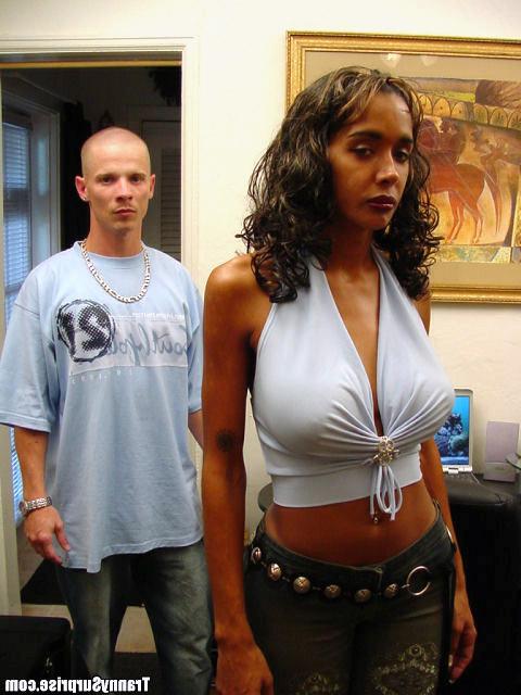 12P Post operation tranny gettng cock from behind hard