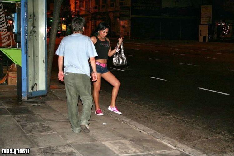 16P Dark haired shemale hooker getting ass fucked balls deep