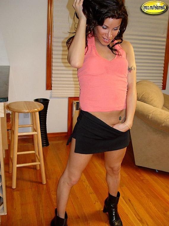 15P Very sexy italian shemale with a big hard cock