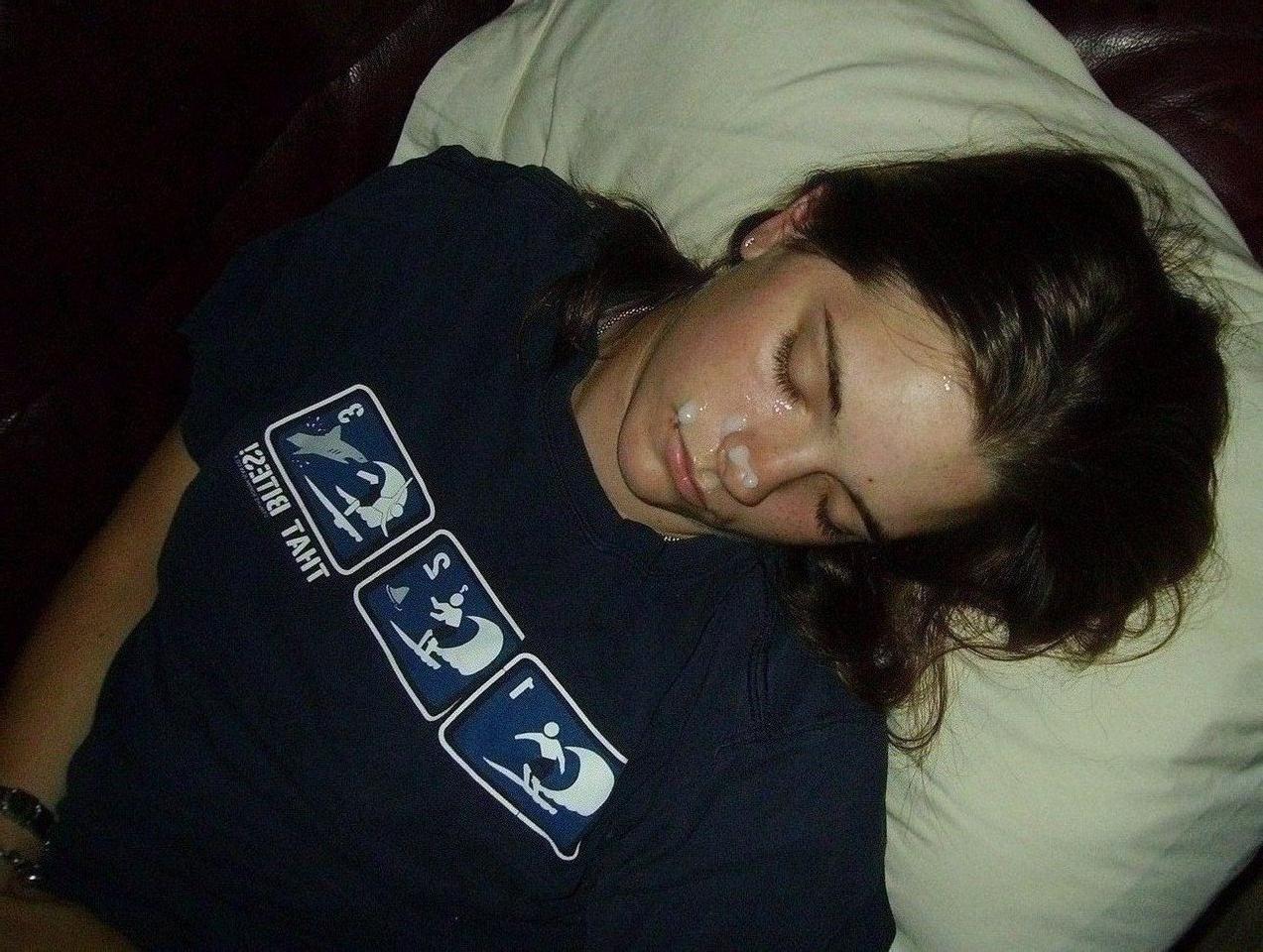 15P Party goers exgf having fun sucking some big cocks until it cums
