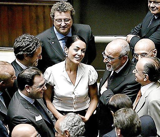 9P Mara Carfagna Italian Slut Brunette and Minister