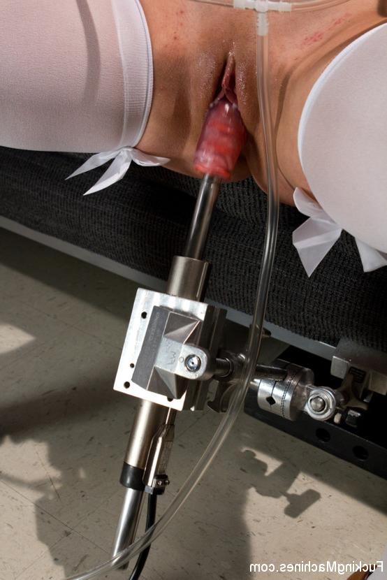 15P Innocent blond Chloe Camilla, made to whisper her pleas to cum as the machines r