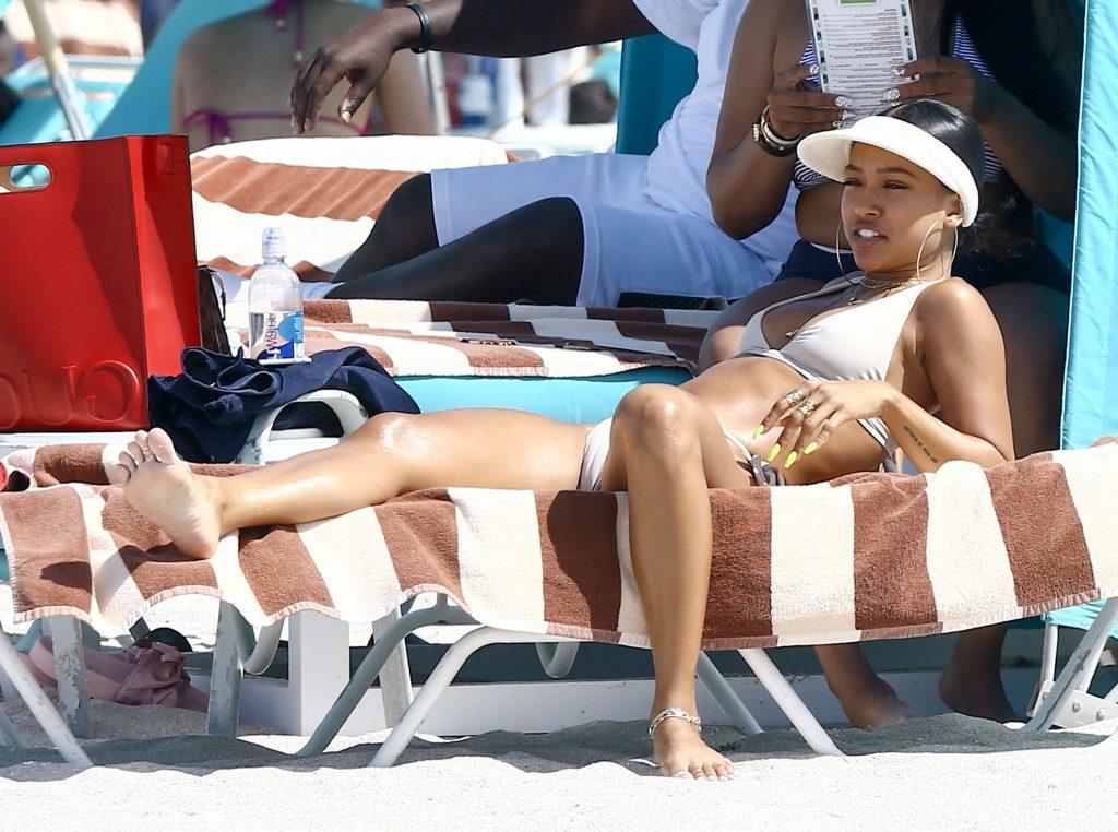 25P Karrueche Tran Looks Banging In Bikini
