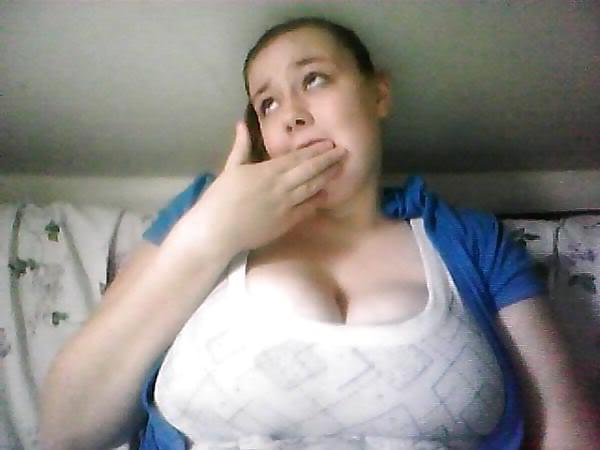 14P BigWhite Ghetto Chick Tits