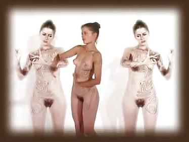 25P Naked on stage