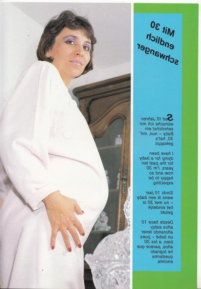 25P Vintage - The best hairy pregnant woman